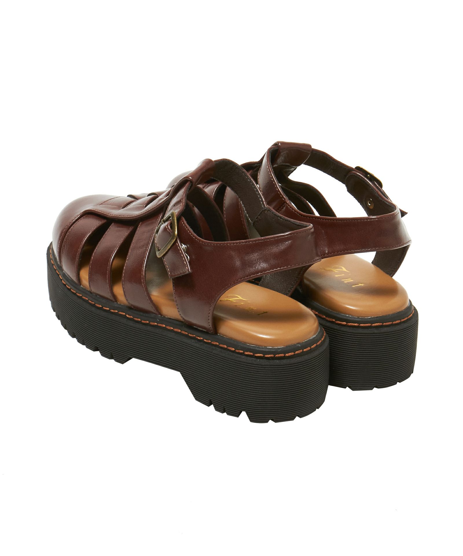 バック (brown)