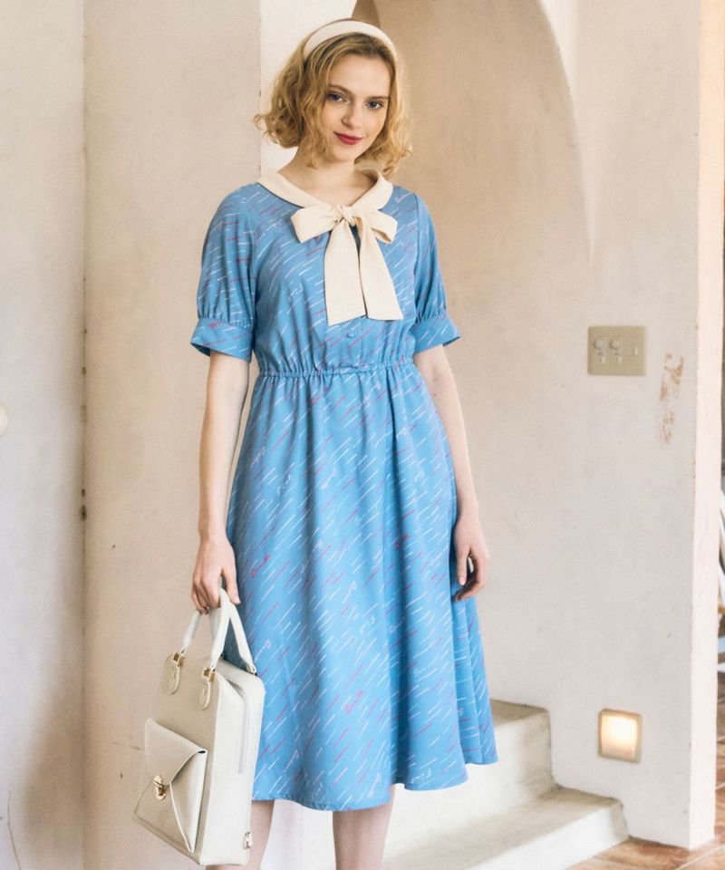Light blue × white