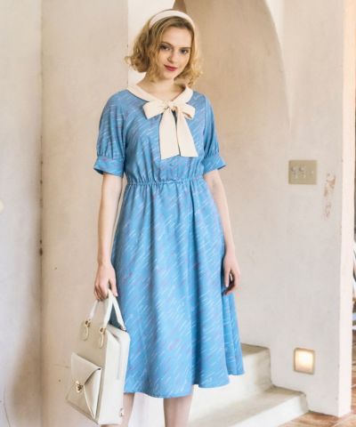 Light blue × white