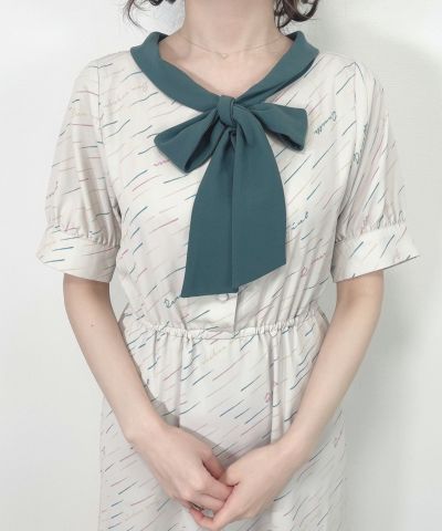 ivory×green / 162cm