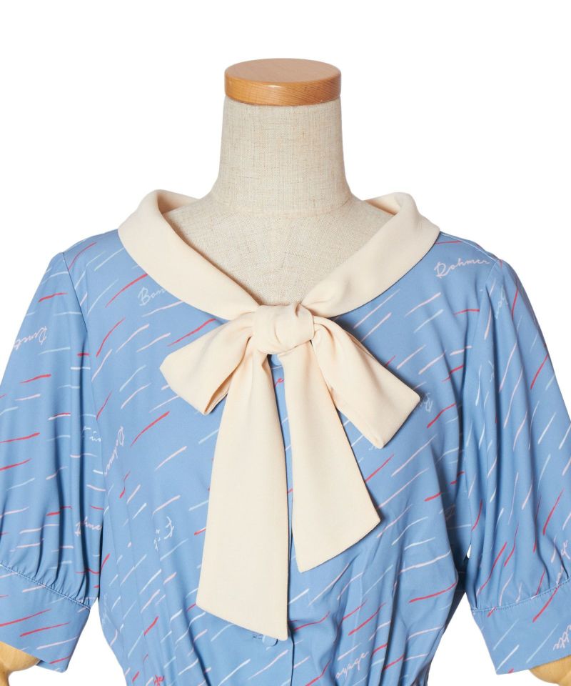 Front up (light blue x white)