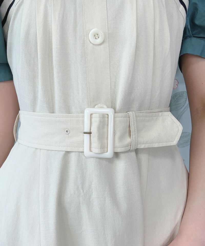 ivory / belt
