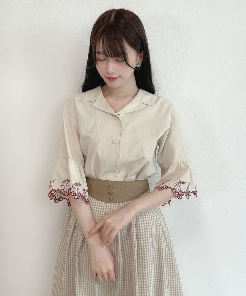 light beige / 162cm