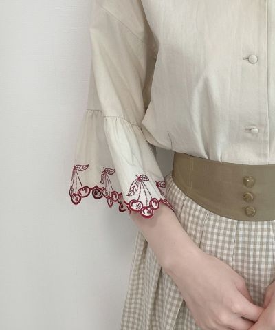 light beige / 162cm