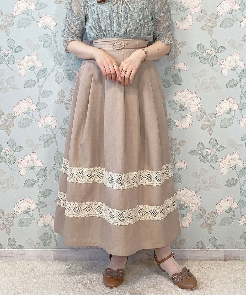 light beige / 153cm