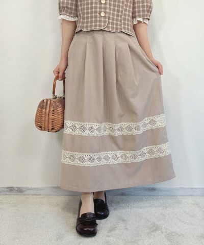 light beige / 155cm