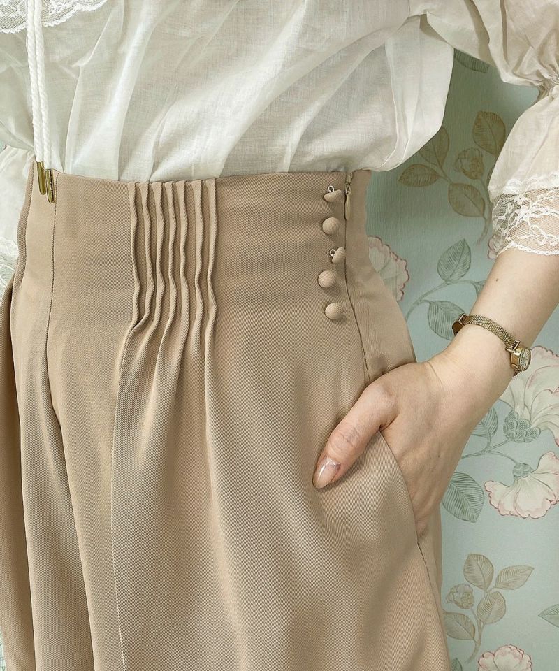 pink beige / side pocket