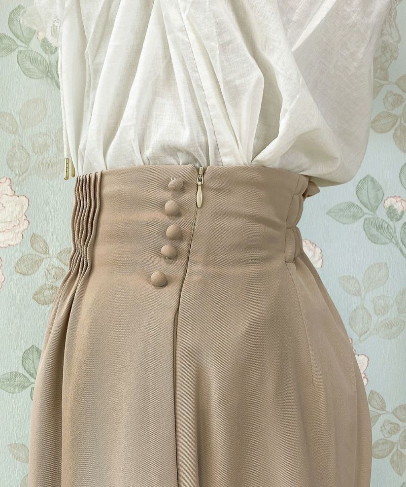pink beige / サイドファスナー