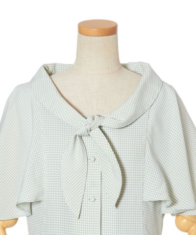 Front up (light green x white)