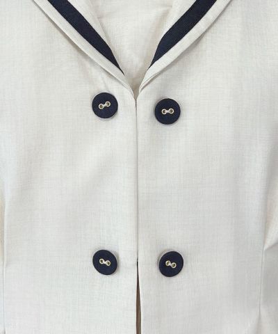 ivory / button