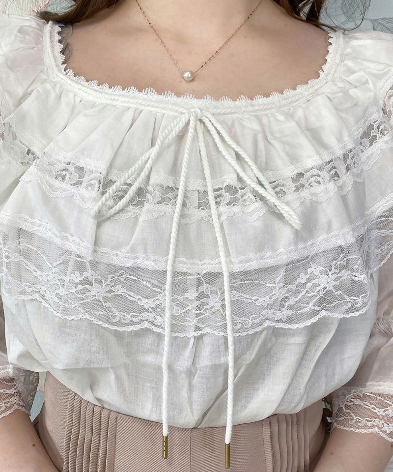 off white / ribbon