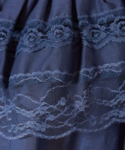Lace up (blue)