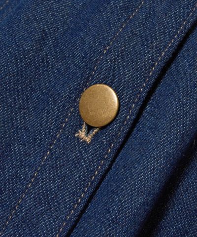 釦アップ (indigo)