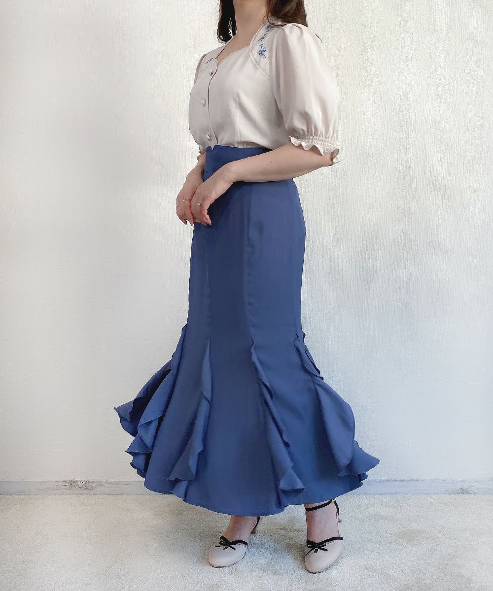 blue / 153cm