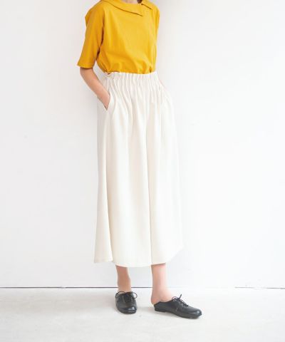 Tuck Couture Easy Wide Pants / COUPE LE COEUR [41PH03p002]
