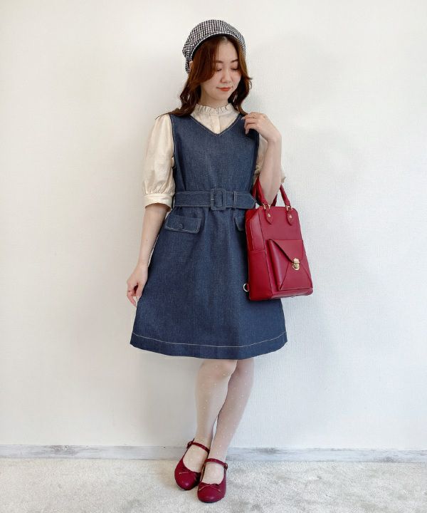 indigo / 153cm (The length is slightly different due to sample shooting)