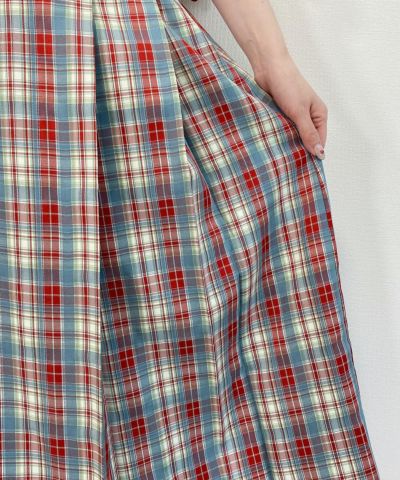 red / fabric