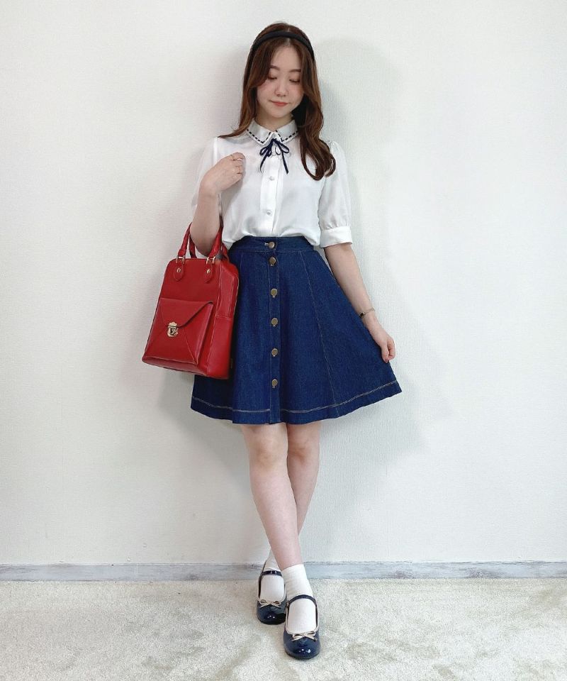 off×navy / 153cm