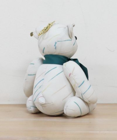 A: Reinette Striped Bowtie Dress IVORY x GR 116