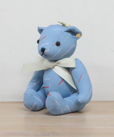 B: Reinette Striped Bowtie Dress L / BLUE x WH 520