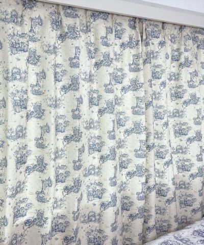 Paris Toilet Pattern Curtain / Fi.n.t HOME [00HB14a019]