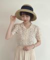 beige×blue