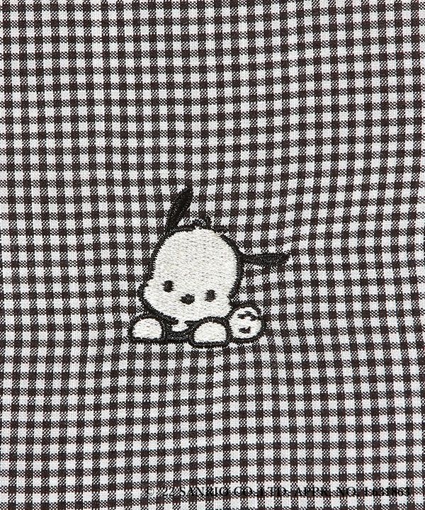 刺繍アップ (black×white)※ポケットがつきます