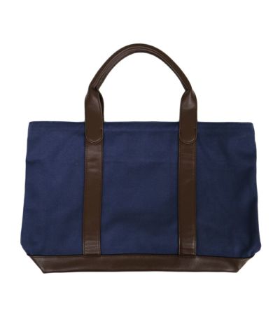 Back (navy × brown)