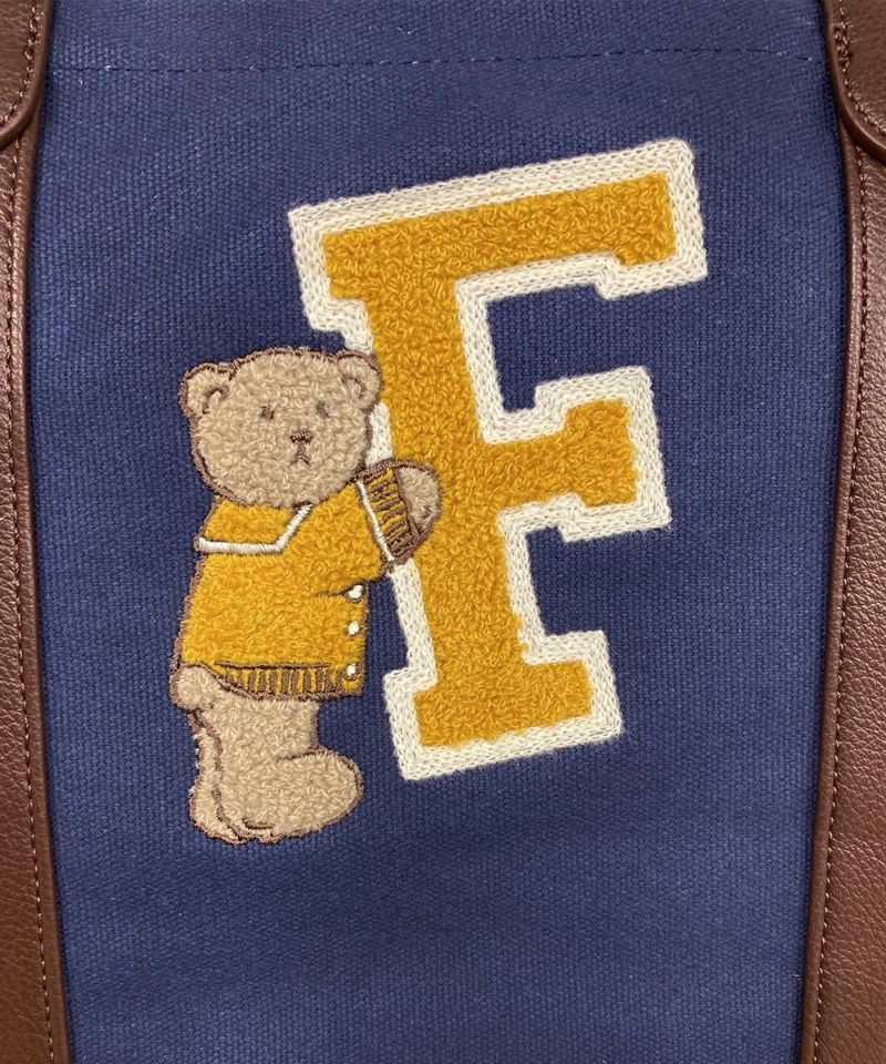Patch (navy×brown)
