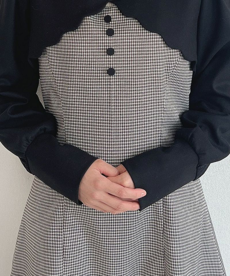 black×gray / 袖