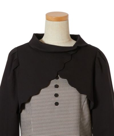 Front up (black x gray)