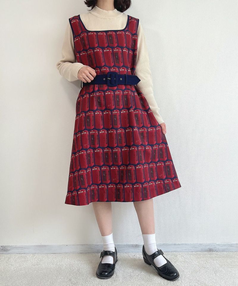 red×navy / 155cm