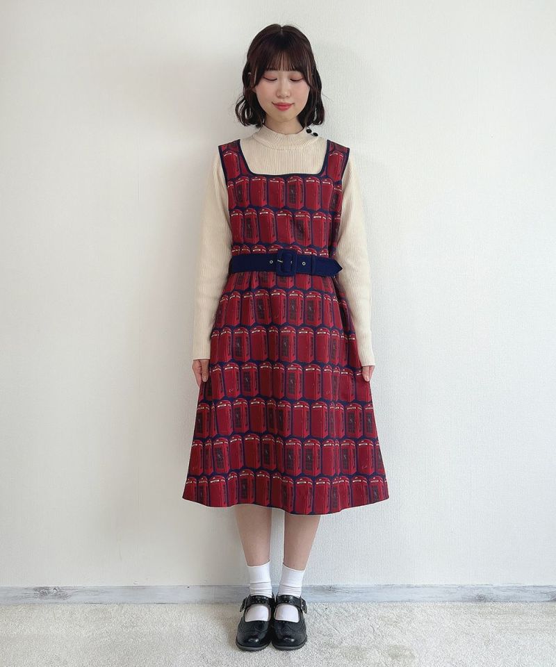 red×navy / 155cm