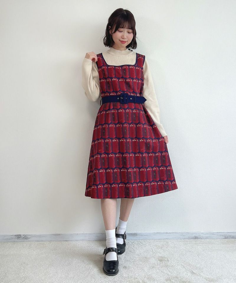 red×navy / 155cm