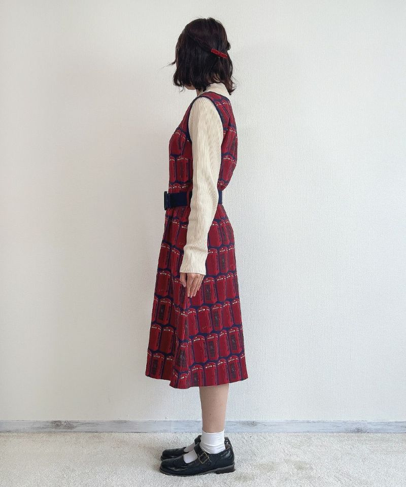 red×navy / 155cm