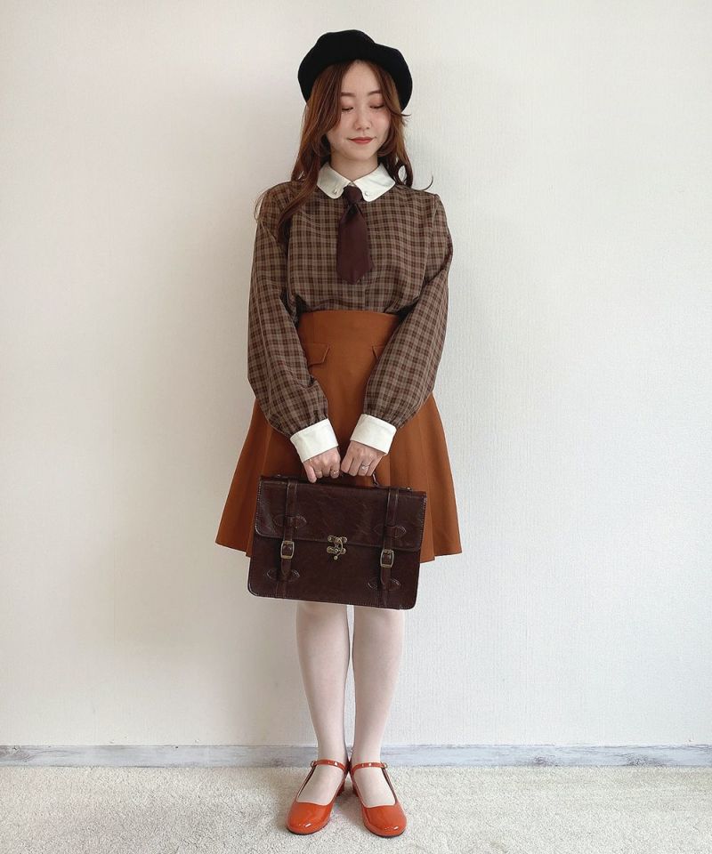 brown×brown / 153cm