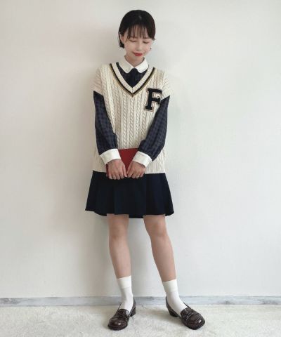 navy×gray / 158cm