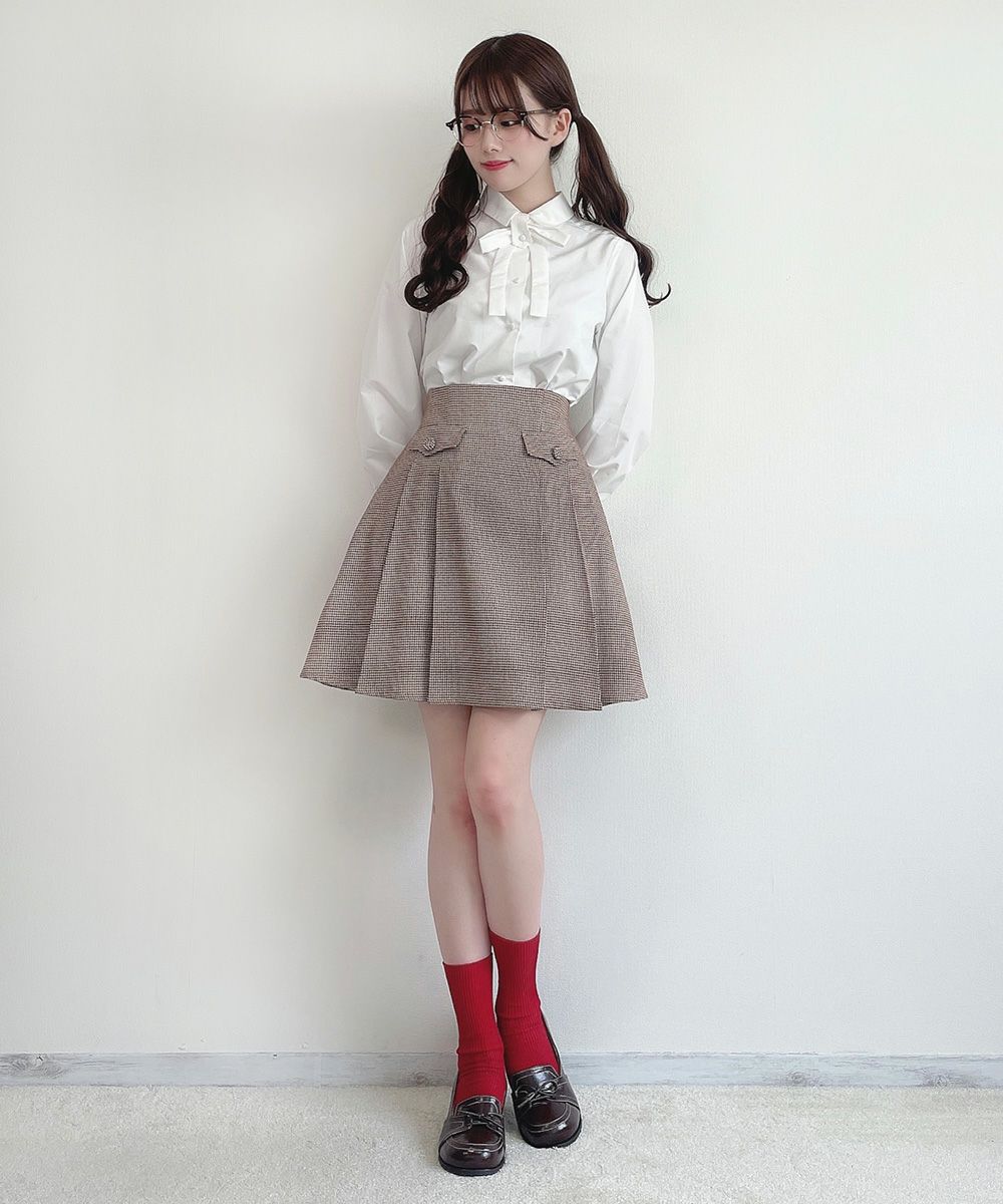 brown×red / 162cm