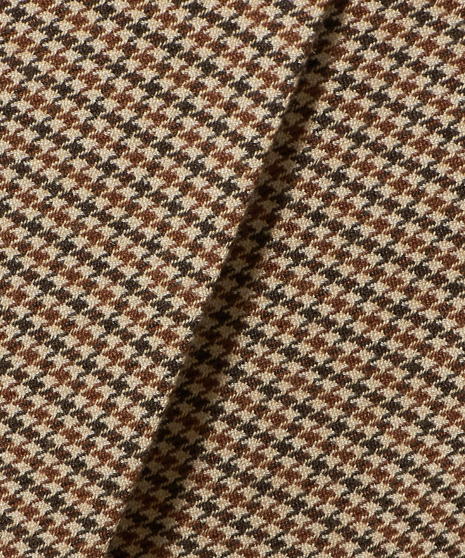 生地アップ (brown×red)