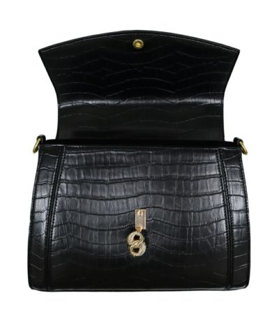 With the bag open (black)