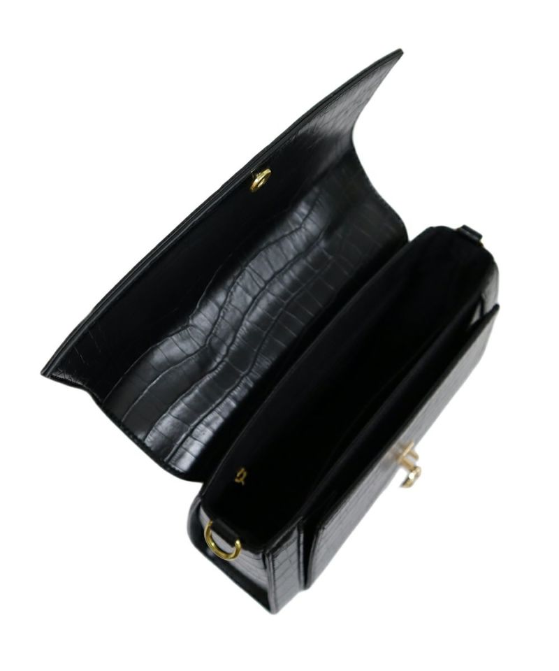 With the bag open (black)