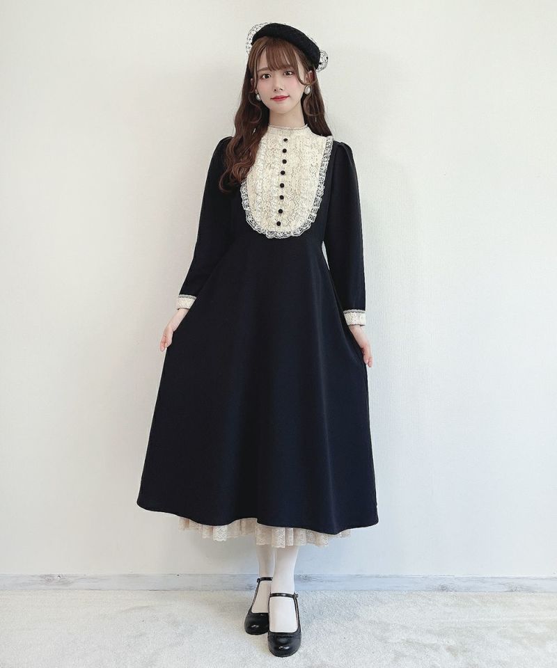 black / 162cm / layered with a skirt
