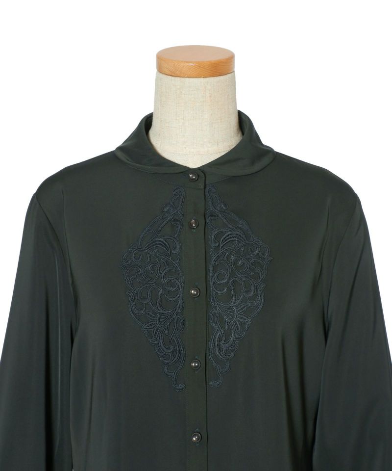 Front up (dark green)