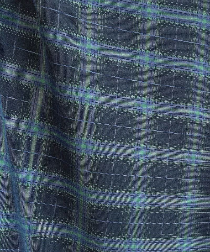 navy×green / fabric