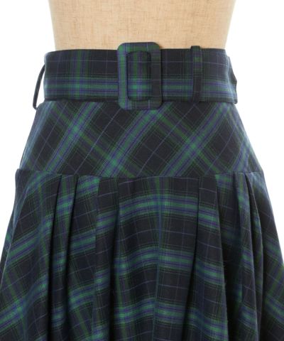 Front up (navy x green)