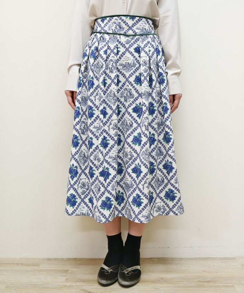 ivory×blue / 160cm