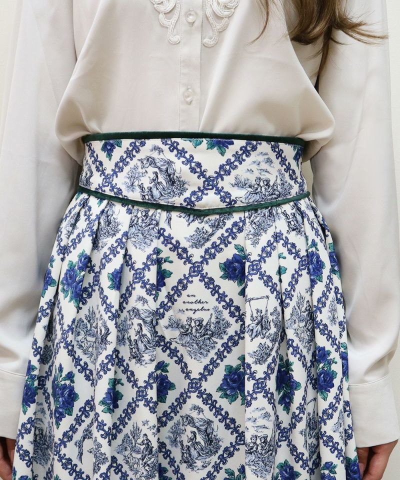 ivory×blue / 160cm