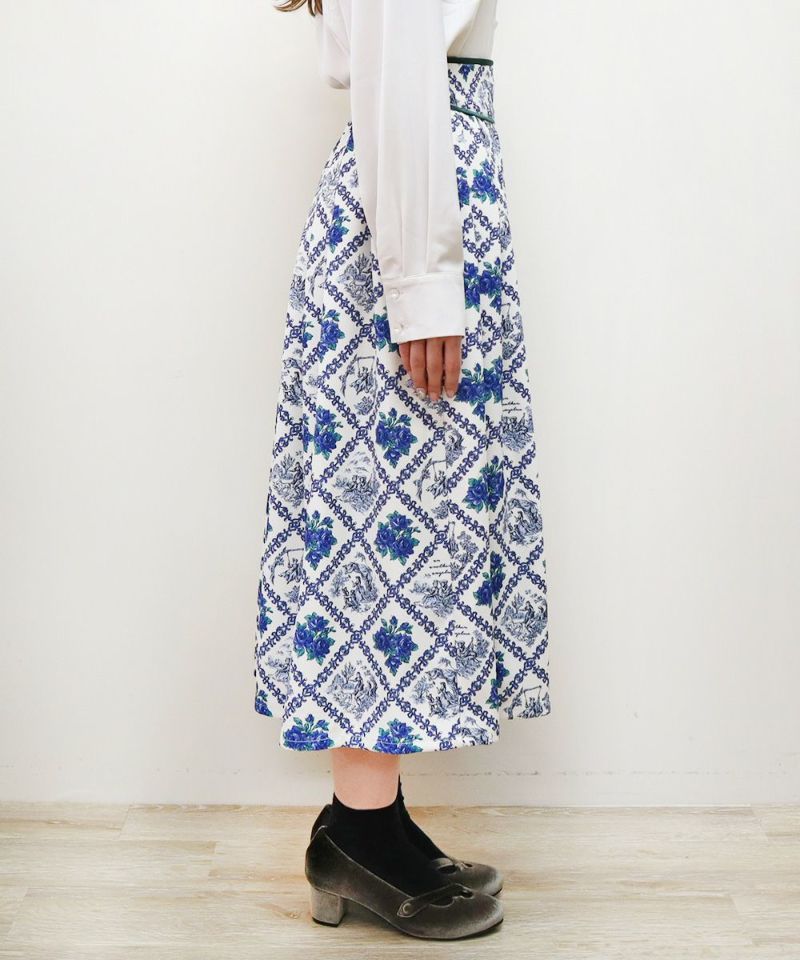 ivory×blue / 160cm