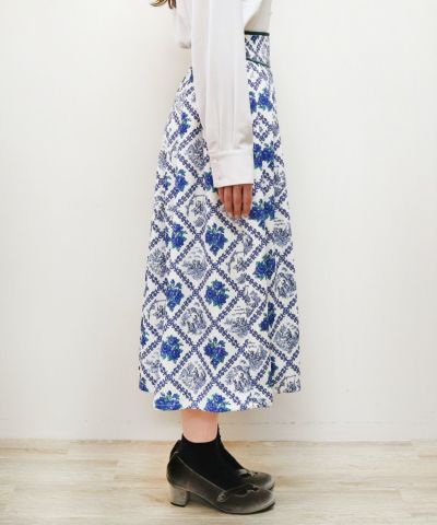 ivory×blue / 160cm