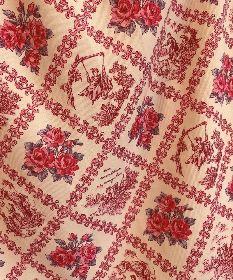 beige×red / 生地
